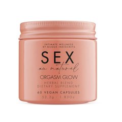 Натуральная пищевая добавка для повышения либидо Bijoux Indiscrets Sex au Naturel — Orgasm Glow