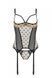 Корсет Passion MARINA CORSET, XXL/XXXL, beige, з відкритими чашками