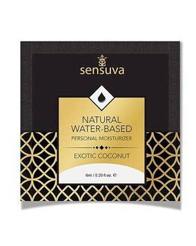 Пробник Sensuva &ndash; Natural Water-Based Exotic Coconut (6 мл)