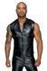 Чоловіча безрукавка з капюшоном Noir Handmade H062 Hooded Shirt, L, мокрий ефект