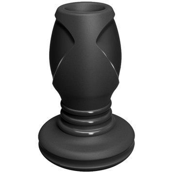 Анальний тунель Doc Johnson Platinum Premium Silicone &mdash; The Stretch &mdash; Small &mdash; Black
