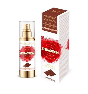 Розігрівальна масажна олія з феромонами MAI PHEROMON MASSAGE OIL — CHOCOLATE (30 мл)