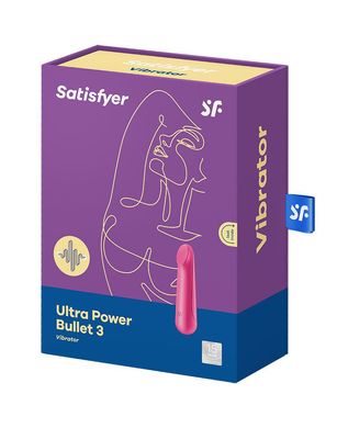 Вибропуля перезаряжаемая Satisfyer Ultra Power Bullet 3 Red