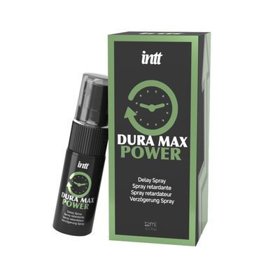 Пролонгатор-спрей Intt Dura Max Power (12 мл) з охолоджувальним ефектом, без лідокаїну, з пантенолом