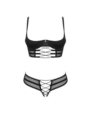 Комплект Obsessive Roxelia 2-pcs crotchless set XL/2XL