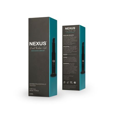 Расслабляющий анальный лубрикант на водной основе Nexus RELAX - Anal Relaxing Gel 50ml