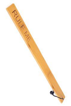 Падл Fetish Tentation &mdash; Paddle Rule Me Bamboo, упакований у ПЕ пакет