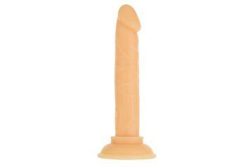 Фалоімітатор ADDICTION Tino 5.25&Prime; Silicone Dildo, присоска, діаметр 1,9 см, віброкуля в подарунок