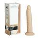 Фалоімітатор Naked Addiction &mdash; 9&Prime; Silicone Dual Density Bendable Dildo Vanilla, віброкуля в подаруно