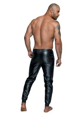 Чоловічі трегінси Noir Handmade H063 Powerwetlook treggings, L, мокрий ефект