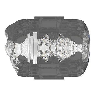 Двосторонній мастурбатор Fleshlight Quickshot Stoya, компактний, наскрізний, зі зліпка вульви та ануса