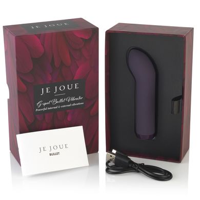 Преміум вібратор Je Joue - G-Spot Bullet Vibrator Purple з глибокою вібрацією