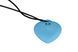 Мінівібратор &laquo;Сердечко&raquo; FairyGasm PleasureStone blue, 9 режимів, на шнурку