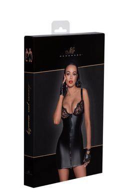 Сукня з мокрим ефектом Noir Handmade F254 Powerwetlook mini-dress, M