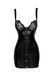 Сукня з мокрим ефектом Noir Handmade F254 Powerwetlook mini-dress, M