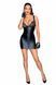 Сукня з мокрим ефектом Noir Handmade F254 Powerwetlook mini-dress, M