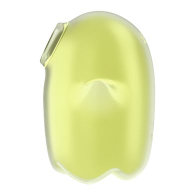 Вакуумный клиторальный стимулятор с вибрацией Satisfyer Glowing Ghost Yellow