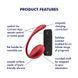 Смарт-віброяйце Satisfyer Shiny Petal Connect App, керування зі смартфона, пульт ДК