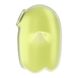 Вакуумный клиторальный стимулятор с вибрацией Satisfyer Glowing Ghost Yellow