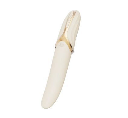 Вибратор Zalo &ndash; EVE Ivory White, вибрация + ротация, имитация язычка, подогрев до 39 &deg;C