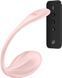 Смарт-віброяйце Satisfyer Ribbed Petal Connect App Rose, керування зі смартфона, пульт ДК