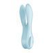Кліторальний вібратор Satisfyer Threesome 1 Light Blue з трьома гнучкими пальчиками