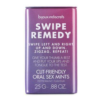 М'ятні цукерки Bijoux Indiscrets Swipe Remedy &ndash; clitherapy oral sex mints без цукру