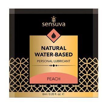 Пробник Sensuva &mdash; Natural Water-Based Peach (6 мл)