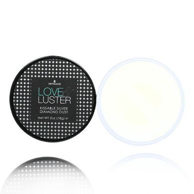 Мерехтлива пудра для тіла Sensuva &mdash; Love & Luster Kissable Diamond Dust (18 г) їстівна, без цукру