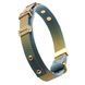 Нашийник LOCKINK Multi-color DIY Alphabet Collar, мультиколір, штучна шкіра, букви зі стразами