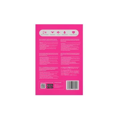 Смарт-віброяйце Lovense Lush 4, дуже потужне, швидке заряджання, LED-підсвічування
