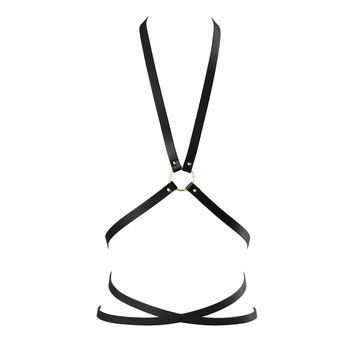 Портупея з екошкіри Bijoux Indiscrets Maze &ndash; Multi-Way Body Harness Black
