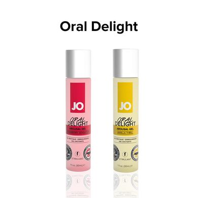 Гель для оральних пестощів System JO Oral Delight Vanilla Thrill (30 мл), ефект холод-тепло