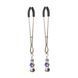 Затискач для сосків Art of Sex - Nipple Clamps Lovely Blue