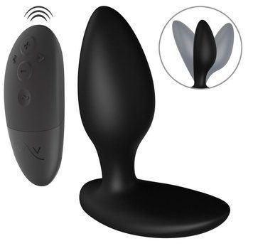 Анальна смарт-вібропробка We-Vibe Ditto+ Satin Black з пультом ДК