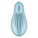 Вібратор Satisfyer Dipping Delight Light Blue, 2 мотори, гнучкий кінчик