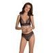 Комплект Passion AMBERLY SET black, L/XL, бралет і трусики бразиліана