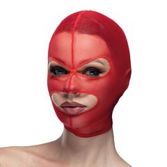 Маска сітка з відкритим ротом та очима Feral Feelings - Mask Red