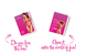 Сетчатый бодистокинг с продольными вырезами Obsessive B121 teddy S/M/L, розовый