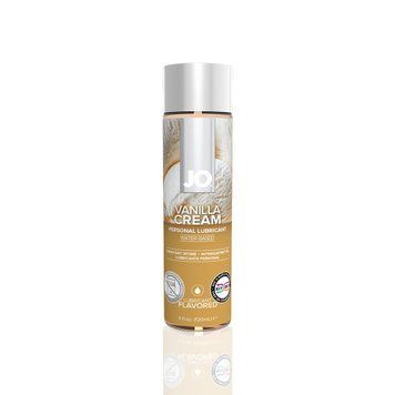 Змазка на водній основі JO H2O &mdash; Vanilla Cream (120 мл) без цукру, рослинний гліцерин