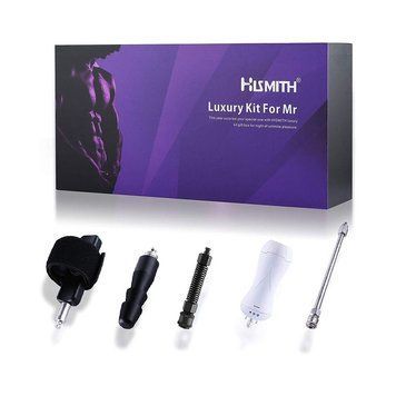 Набір адаптерів &laquo;для нього&raquo; для секс-машин Hismith KlicLok System Set for Him, з мастурбатором
