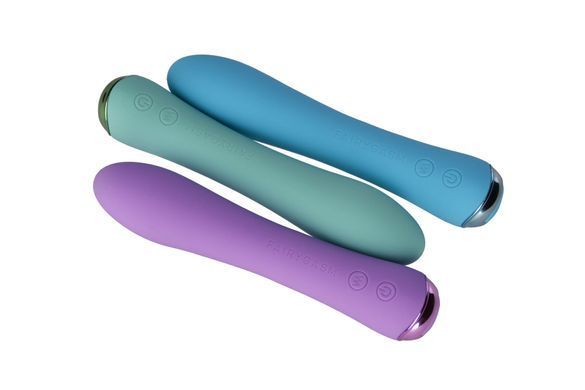 Вібратор з підігрівом FairyGasm WowGenie violet, підігрів до 42 &deg;C