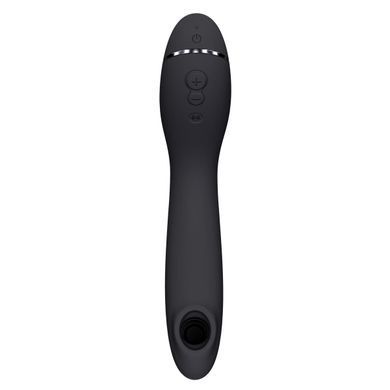 Вакуумний стимулятор для точки G та клітора з вібрацією Womanizer OG Dark Grey, 12 рівнів, 3 режими