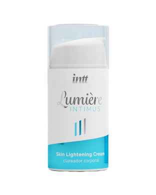 Крем для осветления кожи Intt Lumiere (15 мл) для всего тела и интимных зон, накопительный эффект