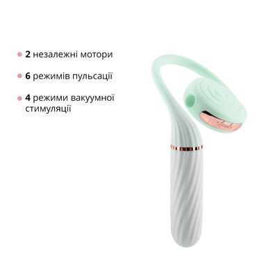 Пульсатор з вакуумною стимуляцією Otouch LOLLIPOP Teal