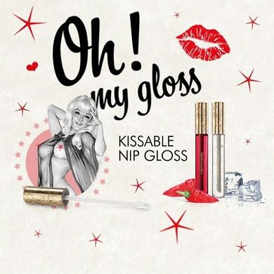 Набір блисків для сосків Bijoux Indiscrets Kissable Nip Gloss DUET (2×13 мл)