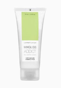 Лубрикант на водній основі MixGliss Addict Green Citrus (70 мл) лайм