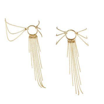 Браслети для ніг Bijoux Indiscrets Magnifique Feet Chain &mdash; Gold