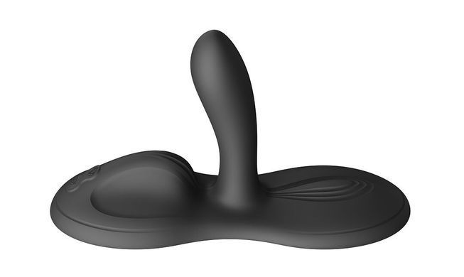 Sit-on-top смарт-вібратор Zalo &ndash; Flora Smart Vibrating Pad Obsidian Black, 9 моторів