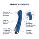 Вибратор Satisfyer Spinning G-Spot 1 Blue